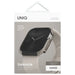 Uniq case Valencia Apple Watch Series 46mm silver/titanium silver - Cell phone cases and covers<<<HurtelXML