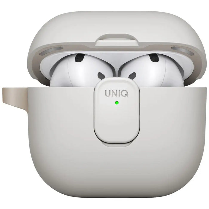 Uniq Clyde Lock Case for AirPods 4 - Beige - Cell phone cases and covers<<<HurtelXML