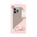 Uniq Coehl Creme iPhone 16 Pro 6.3’’ Magnetic Charging case gray/taupe gray - Cell phone cases and covers<<<HurtelXML