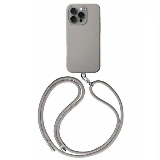 Uniq Coehl Creme iPhone 16 Pro 6.3’’ Magnetic Charging case gray/taupe gray - Cell phone cases and covers<<<HurtelXML