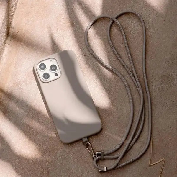 Uniq Coehl Creme iPhone 16 Pro Max 6.9’’ Magnetic Charging case gray/taupe gray - Cell phone cases