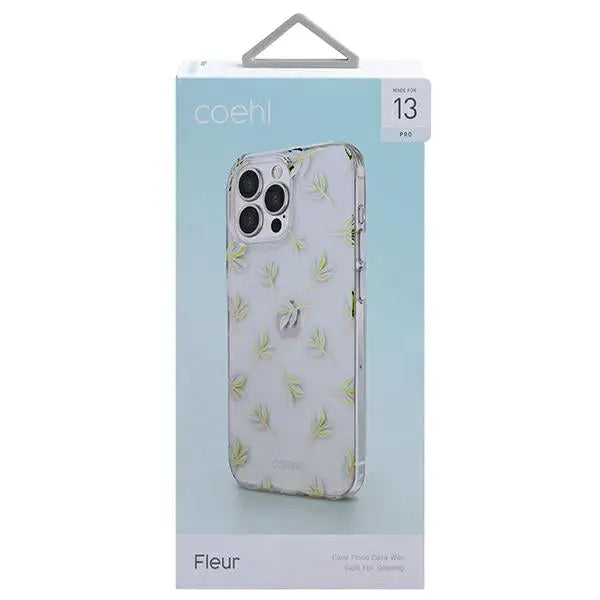 Uniq Coehl Fleur case for iPhone 13 Pro / iPhone 13 - blue - Cell phone cases and covers<<<HurtelXML