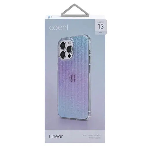 Uniq Coehl Linear case for iPhone 13 Pro / iPhone 13 - pink and blue - Cell phone cases and covers<<<HurtelXML