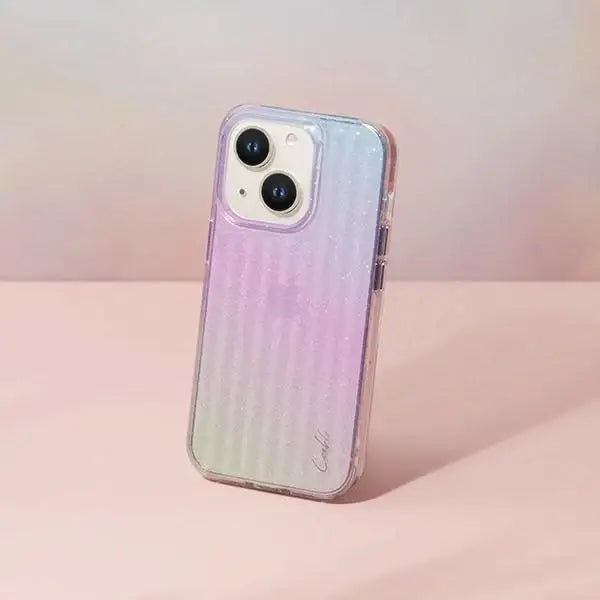 Uniq Coehl Linear case for iPhone 14 - pink and blue - Cell phone cases and covers<<<HurtelXML