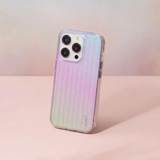 Uniq Coehl Linear case for iPhone 14 Pro - blue and pink - Cell phone cases and covers<<<HurtelXML