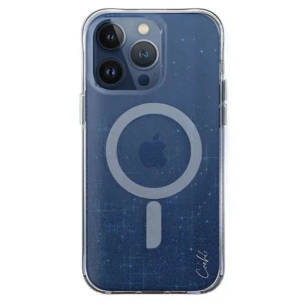 Uniq Coehl Lumino Magnetic Charging case for iPhone 15 Pro Max - blue - Cell phone cases and covers<<<HurtelXML