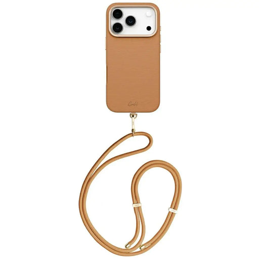 Uniq Coehl Mirelle Case for iPhone 17 Pro Magnetic Charging - Brown - Cell phone cases and covers<<<HurtelXML