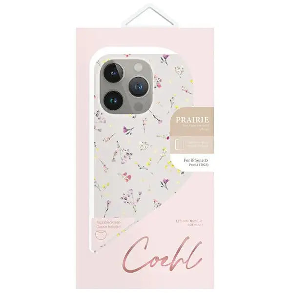 Uniq Coehl Prairie case for iPhone 15 Pro - beige - Cell phone cases and covers<<<HurtelXML