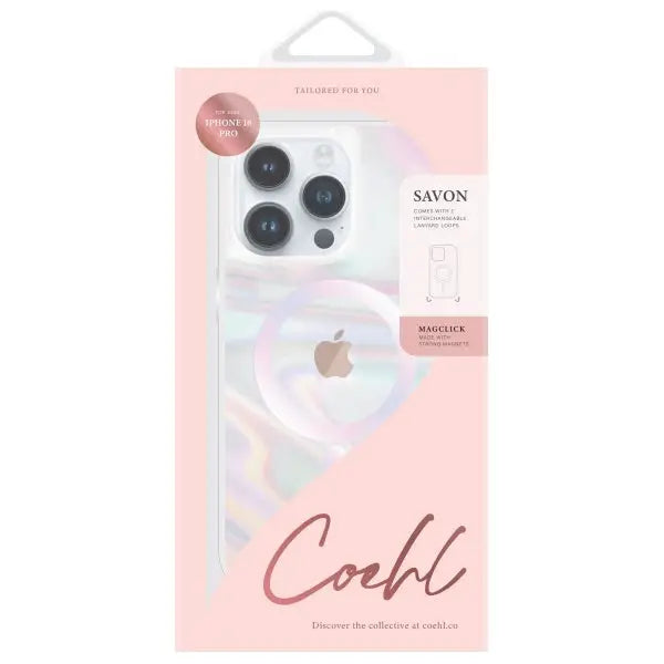 Uniq Coehl Savon Magnetic Charging Case for iPhone 16 Pro - Transparent - Cell phone cases and covers<<<HurtelXML