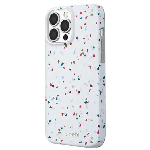 Uniq Coehl Terrazzo case for iPhone 13 Pro / iPhone 13 - white - Cell phone cases and covers<<<HurtelXML