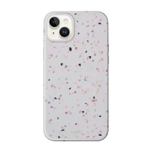 Uniq Coehl Terrazzo case for iPhone 14 Plus - sand - Cell phone cases and covers<<<HurtelXML