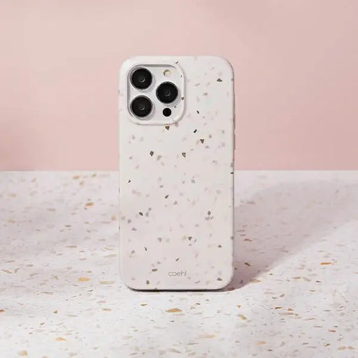 Uniq Coehl Terrazzo case for iPhone 14 Pro Max - sand - Cell phone cases and covers<<<HurtelXML