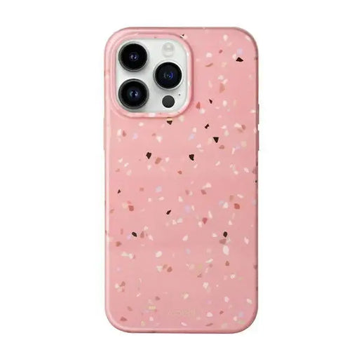 Uniq Coehl Terrazzo case for iPhone 14 Pro - pink - Cell phone cases and covers<<<HurtelXML