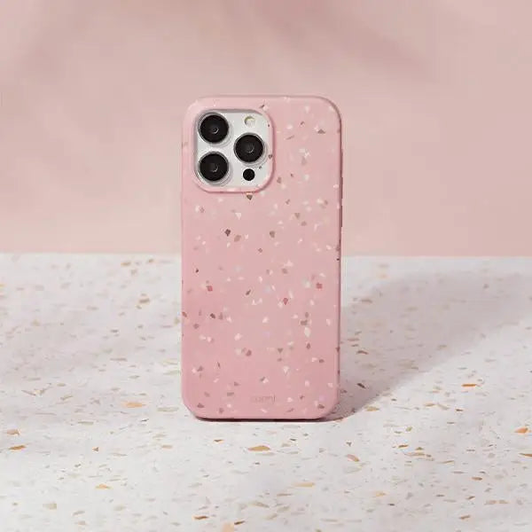 Uniq Coehl Terrazzo case for iPhone 14 Pro - pink - Cell phone cases and covers<<<HurtelXML