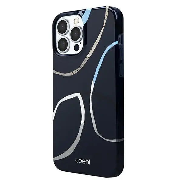 Uniq Coehl Valley case for iPhone 13 Pro Max - navy blue - Cell phone cases and covers<<<HurtelXML
