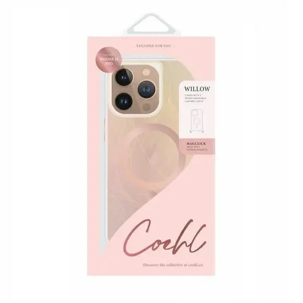 Uniq Coehl Willow Magnetic Charging Case for iPhone 16 Pro - Iridescent - Cell phone cases and covers<<<HurtelXML