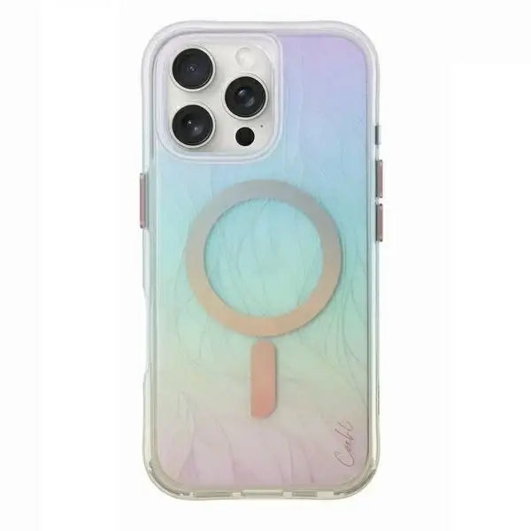 Uniq Coehl Willow Magnetic Charging Case for iPhone 16 Pro Max - Iridescent - Cell phone cases and covers<<<HurtelXML