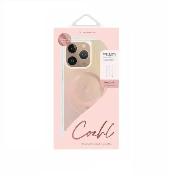 Uniq Coehl Willow Magnetic Charging Case for iPhone 16 Pro Max - Iridescent - Cell phone cases and covers<<<HurtelXML