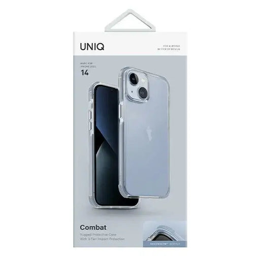 Uniq Combat case for iPhone 14 - blue - Cell phone cases and covers<<<HurtelXML