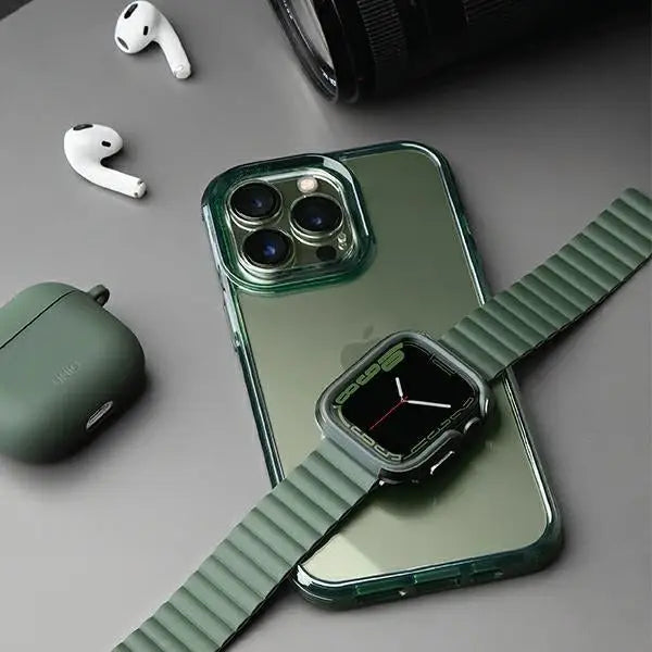 Uniq Combat case iPhone 13 Pro Max 6.7’’ green/green - Cell phone cases and covers<<<HurtelXML