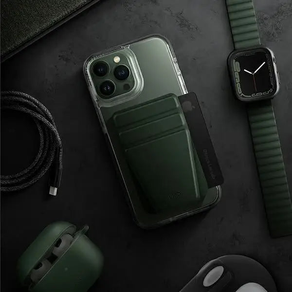 Uniq Combat case iPhone 13 Pro Max 6.7’’ green/green - Cell phone cases and covers<<<HurtelXML