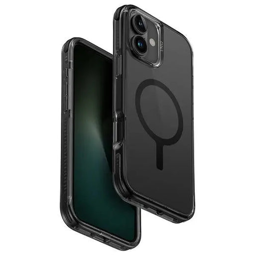 Uniq Combat iPhone 16 Plus 6.7’’ case Magclick Charging black/carbon black - Cell phone cases and covers<<<HurtelXML