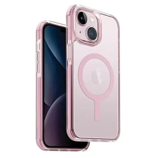 Uniq Combat Magclick Charging case for iPhone 15 / 14 / 13 - pink - Cell phone cases and covers<<<HurtelXML