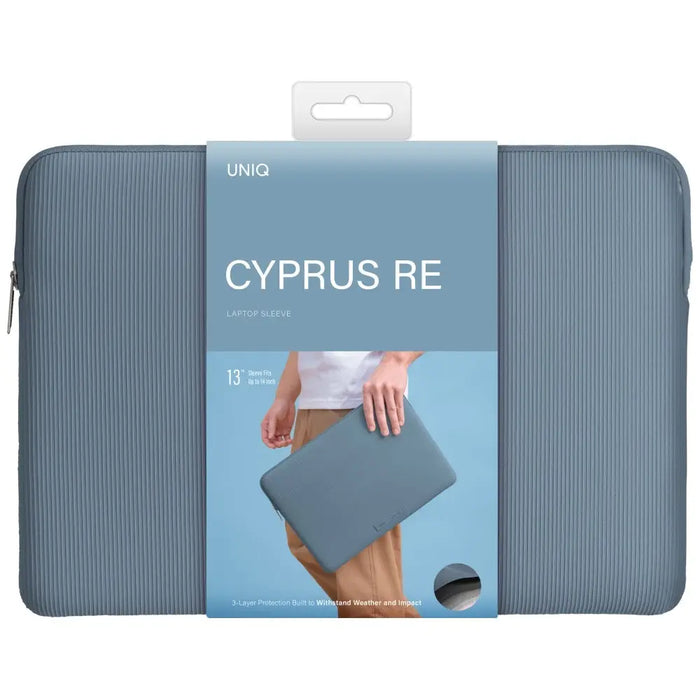 Uniq Cyprus Ridge Edition Laptop Sleeve bag for a 14’’ water-resistant neoprene laptop - blue - Laptop bags<<<HurtelXML