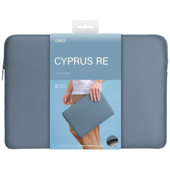 Uniq Cyprus Ridge Edition Laptop Sleeve bag for a 16’’ water-resistant neoprene laptop - blue - Laptop bags<<<HurtelXML