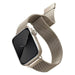Uniq Dante Stainless Steel strap for Apple Watch 1/2/3/4/5/6/7/8/SE/SE2 38/40/41mm - beige - Other cell phone
