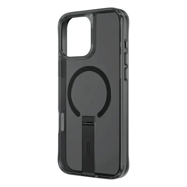 Uniq Eleva with Vertica Stand for iPhone 16 Pro - Black - Cell phone cases and covers<<<HurtelXML