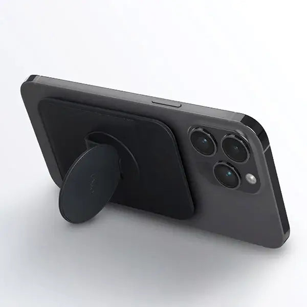 Uniq Flixa Magnetic Card Wallet with Stand Black/Jet Black MagSafe - Others<<<HurtelXML