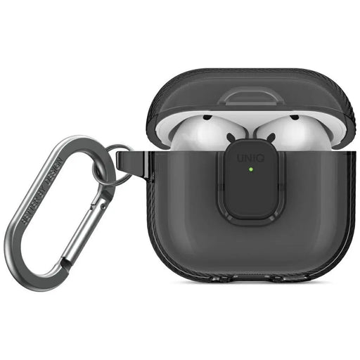 Uniq Glase Pro Case for AirPods 4 - Black - Cell phone cases and covers<<<HurtelXML