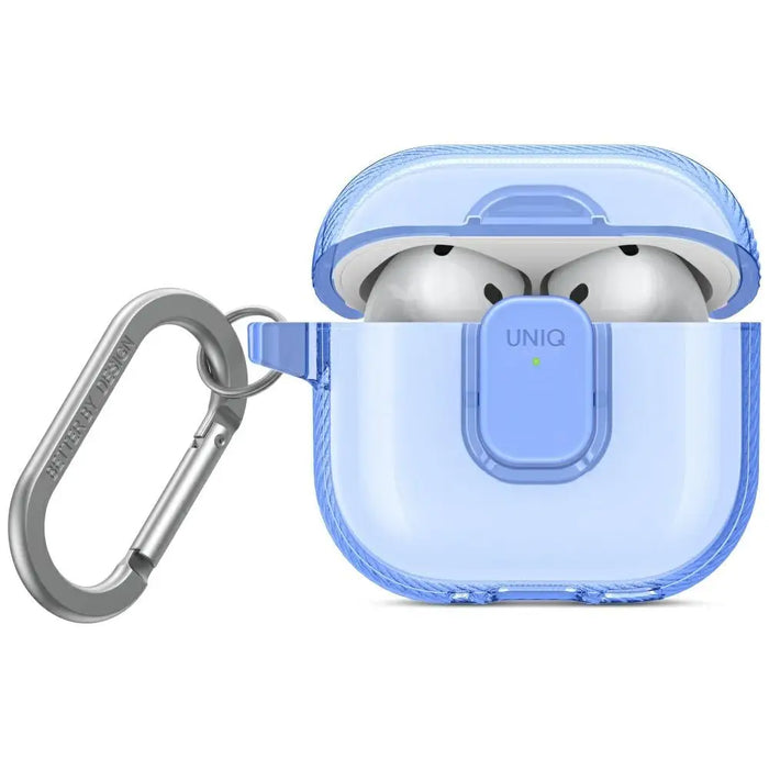 Uniq Glase Pro Case for AirPods 4 - Blue - Cell phone cases and covers<<<HurtelXML