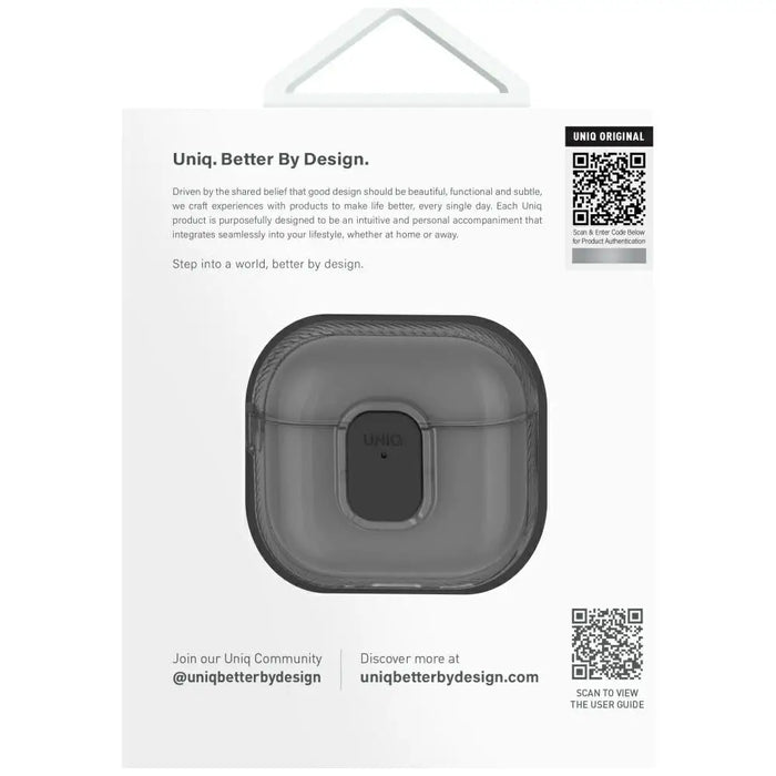 Uniq Glase Pro Case for AirPods 4 - Yellow - Cell phone cases and covers<<<HurtelXML