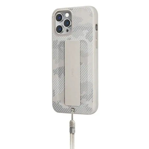 Uniq Heldro case for iPhone 12 Pro Max - beige camouflage - Cell phone cases and covers<<<HurtelXML