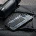 Uniq Heldro case for iPhone 12 Pro Max - black camouflage - Cell phone cases and covers<<<HurtelXML