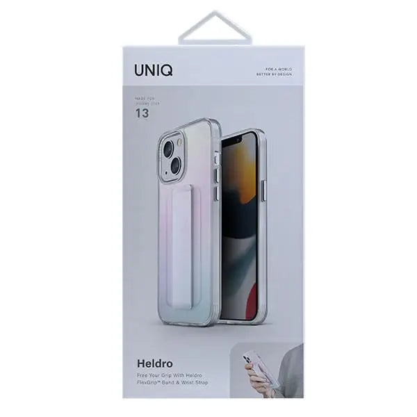 Uniq Heldro case for iPhone 13 - iridescent - Cell phone cases and covers<<<HurtelXML