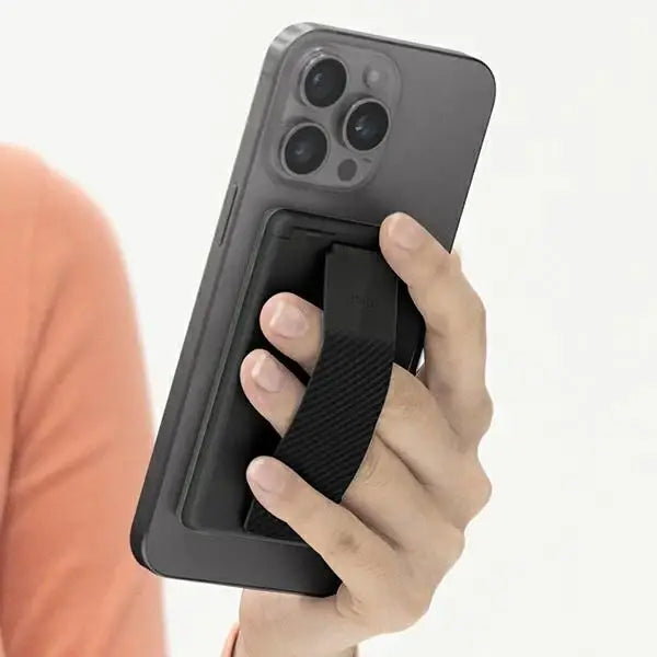 Uniq Heldro ID magnetic wallet with support and band - black - Others<<<HurtelXML