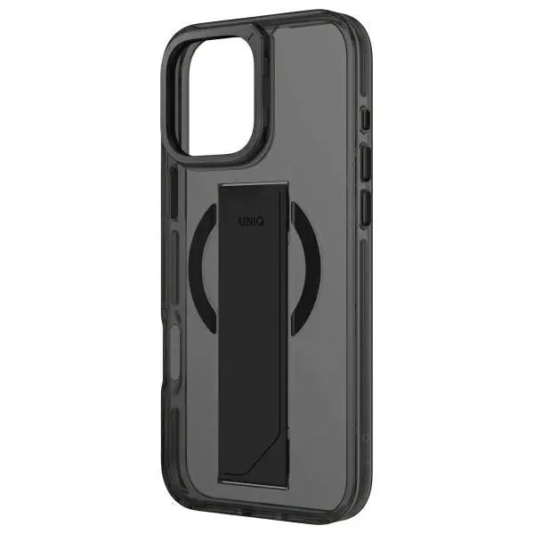 Uniq Heldro Max iPhone 16 Pro 6.3’’ Magclick Charging Case Black/Vapour Smoke - Cell phone cases and covers<<<HurtelXML