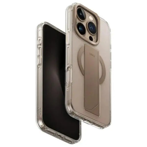 Uniq Heldro Max Magclick Charging Case for iPhone 16 Pro Max - Gold - Cell phone cases and covers<<<HurtelXML
