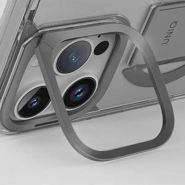 Uniq Heldro Max Magclick Charging Case for iPhone 16 Pro - Transparent - Cell phone cases and covers<<<HurtelXML