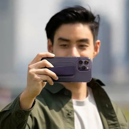 Uniq Heldro Mount case for iPhone 14 Pro Max - purple - Cell phone cases and covers<<<HurtelXML