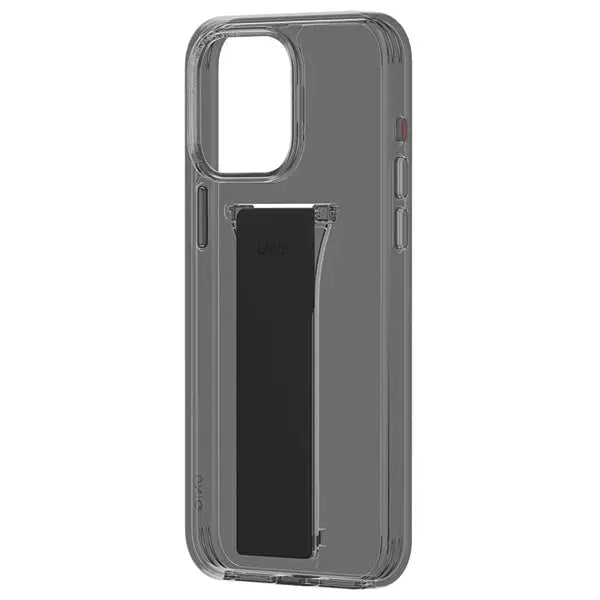 Uniq Heldro Mount case with Stand iPhone 15 Pro 6.1’’ smoke/vapor smoke - Cell phone cases and covers<<<HurtelXML