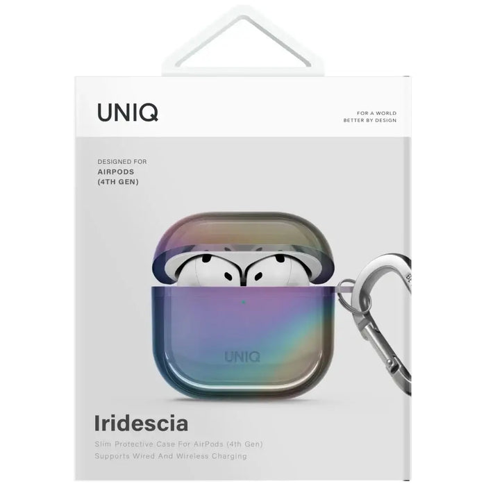 Uniq Iridescia AirPods 4 Hang Case - Holo Multicolor - Cell phone cases and covers<<<HurtelXML