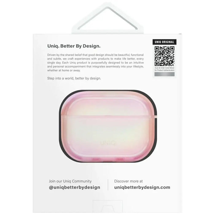 Uniq Iridescia AirPods Pro 2 Hang Case - Holo Pink - Cell phone cases and covers<<<HurtelXML