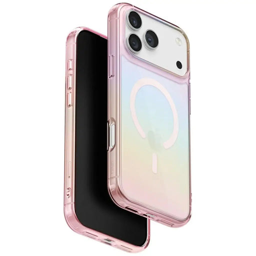 Uniq Iridescia Case for iPhone 17 Pro Magclick Charging - Multicolor - Cell phone cases and covers<<<HurtelXML