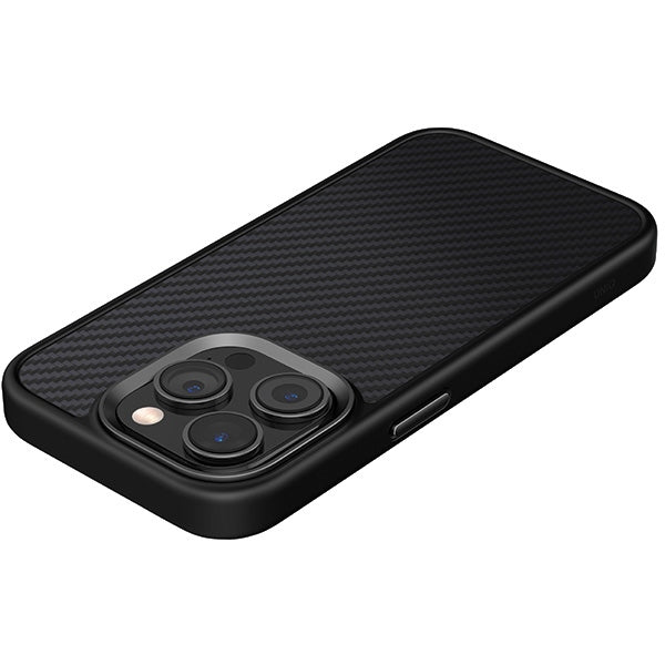 Uniq Keva Magclick Charging case for iPhone 15 Pro Max - black - Cell phone cases and covers<<<HurtelXML