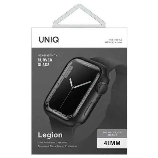Uniq Legion case for Apple Watch Series 7/8/ /9 41mm black/black - Cell phone cases and covers<<<HurtelXML