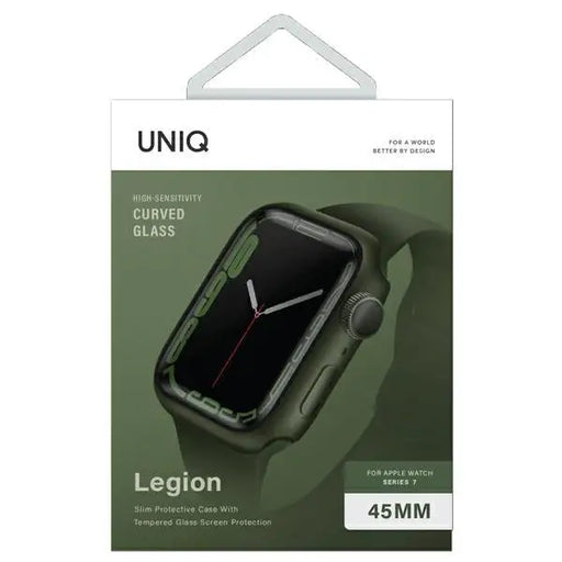 Uniq Legion case for Apple Watch Series 7/8/9 45mm green/green - Cell phone cases and covers<<<HurtelXML